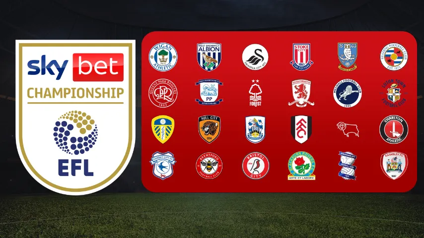 Các đội bóng đang chơi tại giải EFL Championship